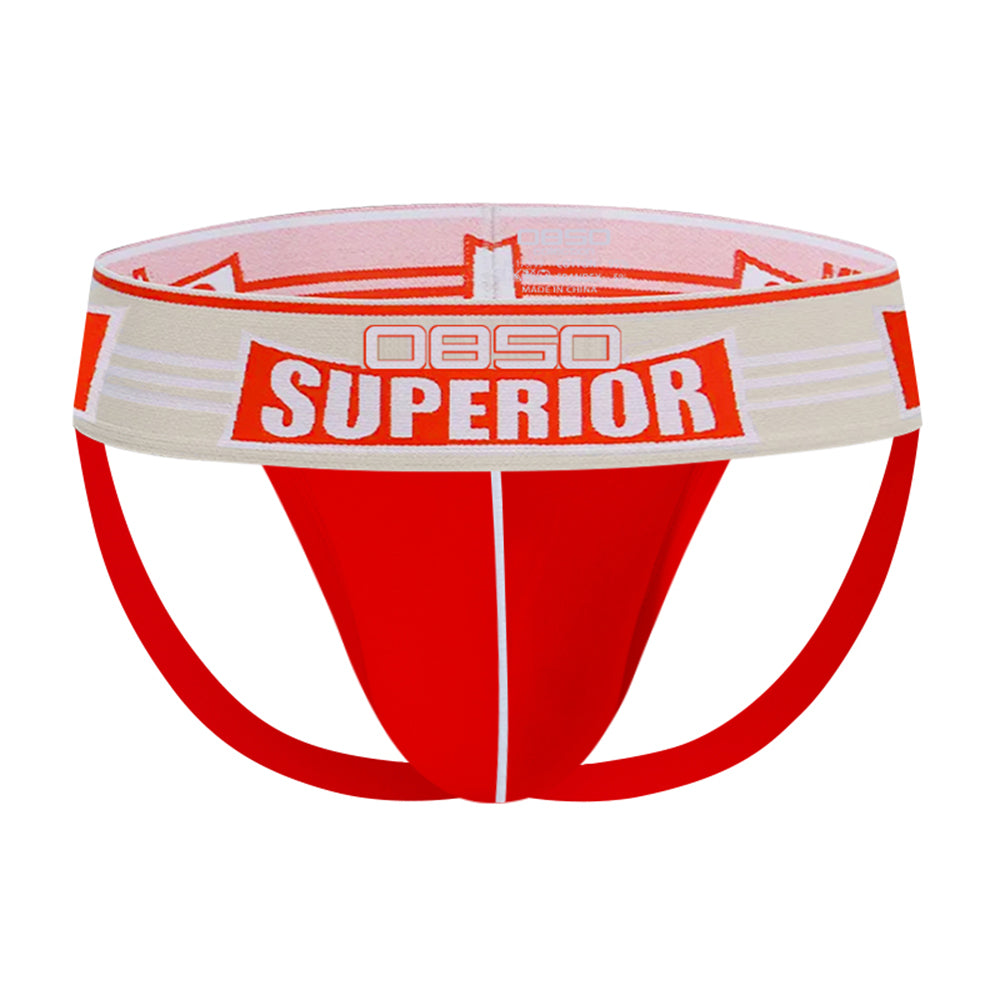 Club Jox Superior Red with White Line Jockstrap - Club X